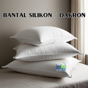 Bantal Tidur 42x60 isi 750gr Silicon Premium Grade A