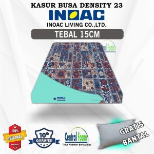 INOAC EON Density 23 Tebal 15cm Kasur Busa Matras Garansi 10 tahun Asli Original INOAC Tebal 15 cm