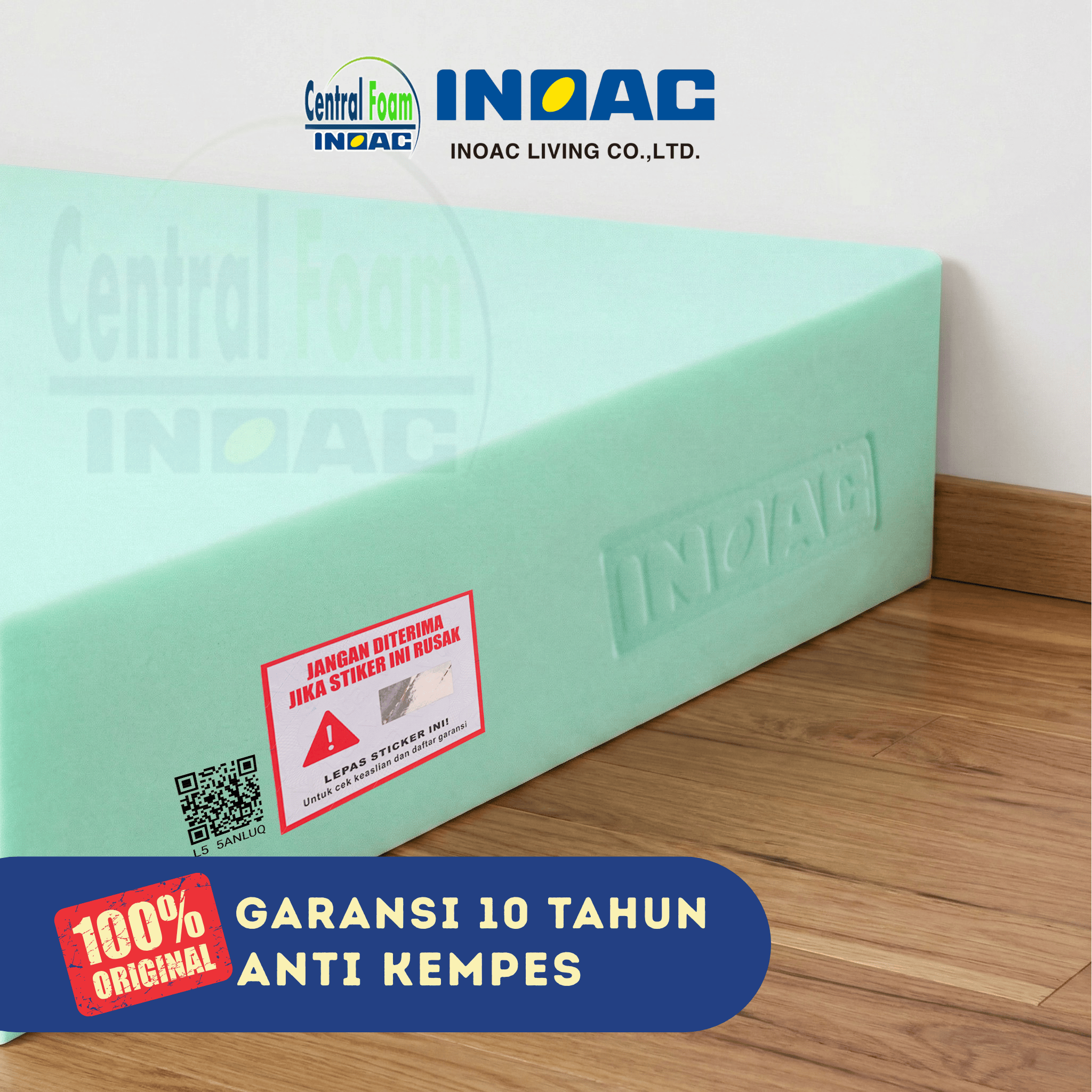 kasur busa inoac untuk tiktok tebal 20cm v2 – central – 003