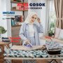 Tebal 5cm Alas Setrika Busa INOAC Tebal Alas Gosokan Anti Lengket Panas Ukuran JUMBO Premium